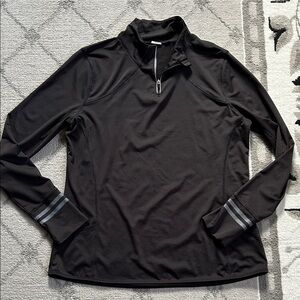 Everlast Black Quarter Zip Athletic Pullover